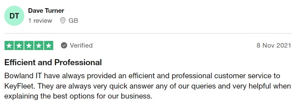 Car Leasing Bowland IT, Keyfleet