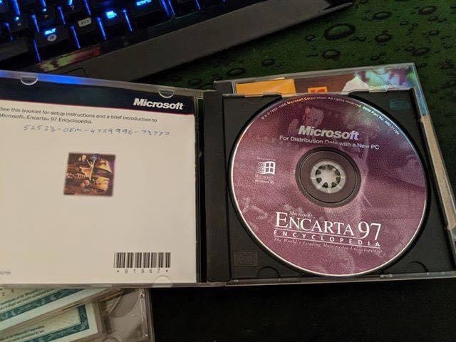 Microsoft Encarta 97, Blast from the past!